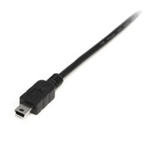 StarTech.com 1m Mini USB 2.0 Cable - A to Mini B - M/M - USB2HABM1M