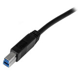 StarTech.com 2m (6 ft) Certified SuperSpeed USB 3.0 A to B Cable - M/M - USB3CAB2M