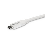 StarTech.com USB-C to USB-C Cable w/ 5A PD - M/M - White - 4 m (13 ft.) - USB 2.0 - USB-IF Certified - USB2C5C4MW