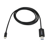 StarTech.com USB-C to USB 3.0 Data Transfer Cable for Mac and Windows, 2m (6ft) - USBC3LINK