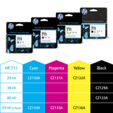 HP 711 29-ml Magenta DesignJet Ink Cartridge - CZ131A