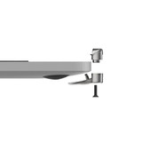 Compulocks Ledge Lock Adapter for MacBook Pro 16" (2019) with Keyed Cable Lock Silver - MBPR16LDG01KL