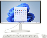 HP 22 -dg0006na Intel® Celeron® N100 54.5 cm (21.4") 1920 x 1080 pixels All-in-One PC 8 GB DDR5-SDRAM 256 GB SSD Windows 11 Home Wi-Fi 6 (802.11ax) White - A23WPEA
