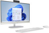 HP 24-cr0035na AMD Ryzen™ 5 7520U 60.5 cm (23.8") 1920 x 1080 pixels All-in-One PC 8 GB LPDDR5-SDRAM 512 GB SSD Windows 11 Home Wi-Fi 6 (802.11ax) White - A1XM2EA