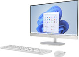 HP 24-cr1008na Intel Core Ultra 5 125H 60.5 cm (23.8") 1920 x 1080 pixels All-in-One PC 8 GB DDR5-SDRAM 512 GB SSD Windows 11 Home Wi-Fi 6 (802.11ax) White - A46FFEA