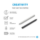 HP Rechargeable MPP 2.0 Tilt Pen (Black) - 3J122AA