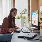 HP ProOne 440 G9 Intel® Core™ i5 i5-13500T 60.5 cm (23.8") 1920 x 1080 pixels All-in-One PC 16 GB DDR4-SDRAM 512 GB SSD Windows 11 Pro Wi-Fi 6 (802.11ax) Black, Silver - 623W5ET