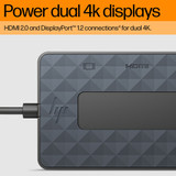HP Universal USB-C Hub and Laptop Charger Combo - 9H0H9AA HP Universal USB-C Hub and Laptop Charger Combo - 9H0H9AA