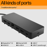 HP Universal USB-C Hub and Laptop Charger Combo - 9H0H9AA HP Universal USB-C Hub and Laptop Charger Combo - 9H0H9AA