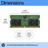 HP 8GB DDR5 5600 SODIMM Memory memory module - AL0M5AA