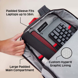 HP HyperX Delta Backpack - 8C524AA HP HyperX Delta Backpack - 8C524AA