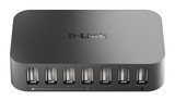 D-Link Hi-Speed USB 2.0 7-Port Hub - DUB-H7/B