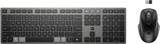 HP 725 Multi-Device Rechargeable Wireless Keyboard and Mouse Combo - 9T5B0UT