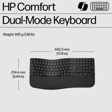 HP 680 Comfort Dual-Mode Keyboard - 8T6L8AA