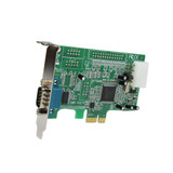 StarTech.com 1-port PCI Express RS232 Serial Adapter Card - PCIe RS232 Serial Host Controller Card - PCIe to Serial DB9 - 16550 UART - Low Profile Expansion Card - Windows & Linux - PEX1S553LP