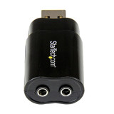 StarTech.com USB Stereo Audio Adapter External Sound Card - ICUSBAUDIOB