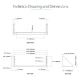 StarTech.com 3U 19” Wall Mount Vertical Rack Bracket, Wall Mount Patch Panel Bracket for Data/AV/IT/Computer Equipment, 3U Rack for Cabinet or Server Room, Supports 150lb (68kg) Capacity - RK319WALLV