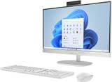 HP 24-cr0019na AMD Ryzen™ 5 7520U 60.5 cm (23.8") 1920 x 1080 pixels 8 GB LPDDR5-SDRAM 512 GB SSD All-in-One PC Windows 11 Home Wi-Fi 6 (802.11ax) White - 8C3Y2EA