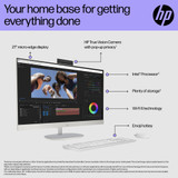 HP 27-cr0013na Intel® Core™ i7 i7-1355U 68.6 cm (27") 1920 x 1080 pixels All-in-One PC 16 GB DDR4-SDRAM 512 GB SSD Windows 11 Home Wi-Fi 6 (802.11ax) White - 8C3Y6EA