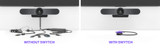 Logitech Swytch AV transmitter & receiver Black, Violet - 952-000010