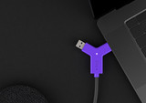 Logitech Swytch AV transmitter & receiver Black, Violet - 952-000010