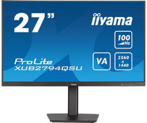 iiyama ProLite XUB2794QSU-B6 computer monitor 68.6 cm (27") 2560 x 1440 pixels Wide Quad HD LCD Black - XUB2794QSU-B6