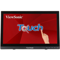 Viewsonic TD1630-3 computer monitor 39.6 cm (15.6") 1366 x 768 pixels HD LCD Touchscreen Multi-user Black - TD1630-3