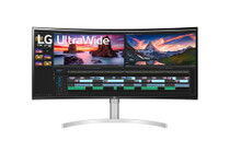 LG 38WN95CP-W computer monitor 96.5 cm (38") 3840 x 1600 pixels Quad HD+ QLED White - 38WN95CP-W.AEK