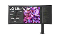 LG 38WQ88C-W computer monitor 96.5 cm (38") 3840 x 1600 pixels Quad HD+ LED White - 38WQ88C-W.AEK