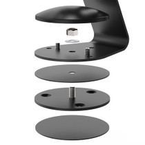 Compulocks Swivel Base for Core Stand Black - SWBB