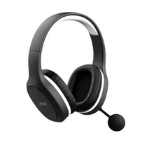 Trust GXT 391 Thian Headset Wired & Wireless Head-band Gaming USB Type-C Black, White - 24502
