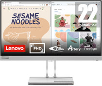 Lenovo L22e-40 21.5" FHD Monitor, Cloud Grey - 67AFKACBUK