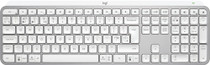 Logitech 920-011585 keyboard Universal RF Wireless + Bluetooth QWERTY UK English Aluminium, White - 920-011585