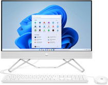HP 24-cb1041na Intel® Core™ i5 i5-1235U 60.5 cm (23.8") 1920 x 1080 pixels All-in-One PC 8 GB DDR4-SDRAM 256 GB SSD Windows 11 Home Wi-Fi 5 (802.11ac) White - 9Q6E9EA