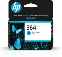 HP 364 Cyan Original Ink Cartridge - CB318EE