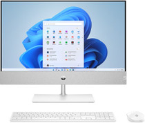 HP Pavilion 24-ca1003na AMD Ryzen™ 5 5625U 60.5 cm (23.8") 1920 x 1080 pixels 8 GB DDR4-SDRAM 512 GB SSD All-in-One PC Windows 11 Home Wi-Fi 6 (802.11ax) White - 6L308EA