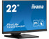 iiyama ProLite T2254MSC-B1AG computer monitor 54.6 cm (21.5") 1920 x 1080 pixels Full HD LED Touchscreen Black - T2254MSC-B1AG