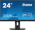iiyama ProLite XUB2493HS-B6 computer monitor 60.5 cm (23.8") 1920 x 1080 pixels Full HD LED Black - XUB2493HS-B6