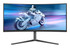 Philips Evnia 34M2C6500/00 computer monitor 86.4 cm (34") 3440 x 1440 pixels Wide Quad HD QDOLED Grey - 34M2C6500/00