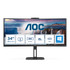 AOC V5 CU34V5CW LED display 86.4 cm (34") 3440 x 1440 pixels Wide Quad HD Black - CU34V5CW/BK
