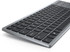 DELL KB740 keyboard RF Wireless + Bluetooth QWERTY UK English Grey, Black - KB740-GY-R-UK