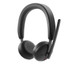DELL WL3024 Headset Wired & Wireless Head-band Calls/Music USB Type-C Bluetooth Black - WL3024-DWW