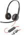 POLY Blackwire 3220 Stereo USB-C Black Headset +USB-C/A Adapter (Bulk) - 8X2J9A6