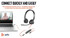 POLY Blackwire 3325 Stereo USB-C Headset +3.5mm Plug +USB-C/A Adapter - 8X221AA