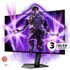 AOC AG276QZD computer monitor 67.3 cm (26.5") 2560 x 1440 pixels Quad HD OLED Black - AG276QZD