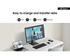 Samsung LS24D600UAU computer monitor 61 cm (24") 2560 x 1440 pixels Quad HD Black - LS24D600UAUXXU
