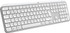 Logitech 920-011585 keyboard Universal RF Wireless + Bluetooth QWERTY UK English Aluminium, White - 920-011585