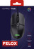 Trust GXT 109 Felox mouse Gaming Right-hand USB Type-A Optical 6400 DPI - 25036