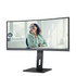AOC CU34P3CV computer monitor 86.4 cm (34") 3440 x 1440 pixels UltraWide Quad HD LED Black - CU34P3CV