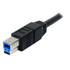 StarTech.com 3m Black SuperSpeed USB 3.0 Cable A to B - M/M - USB3SAB3MBK StarTech.com 3m Black SuperSpeed USB 3.0 Cable A to B - M/M - USB3SAB3MBK